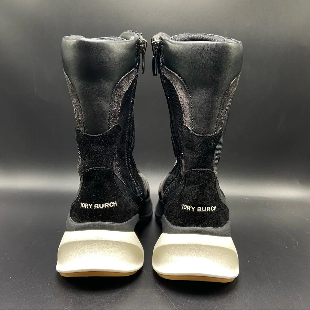 Tory Burch Sawyer Boxer High Top Sneaker Boots Women's Size 6‎ New W/Box